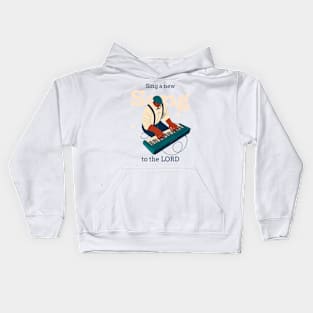 Sing A New Song Kids Hoodie